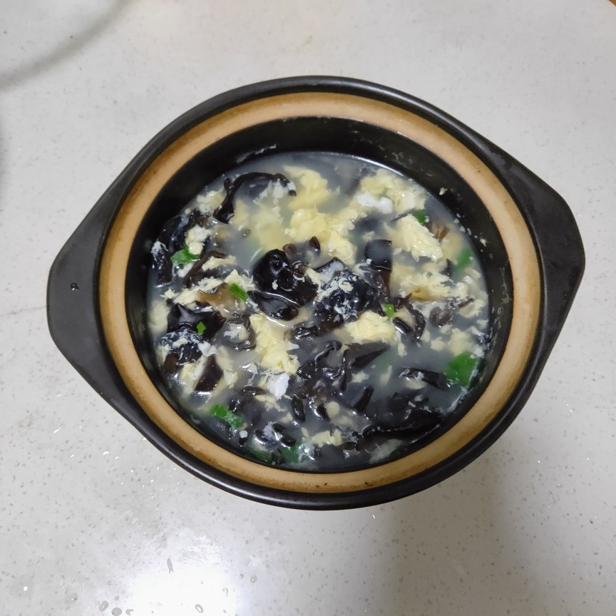 木耳蛋花汤