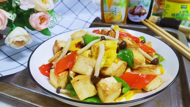 三鲜豆腐,成品图!