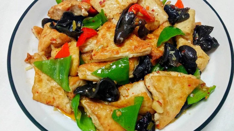 三鲜豆腐,出锅开吃!