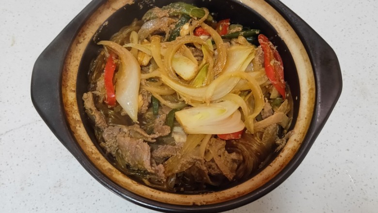 牛肉粉丝煲,太棒了