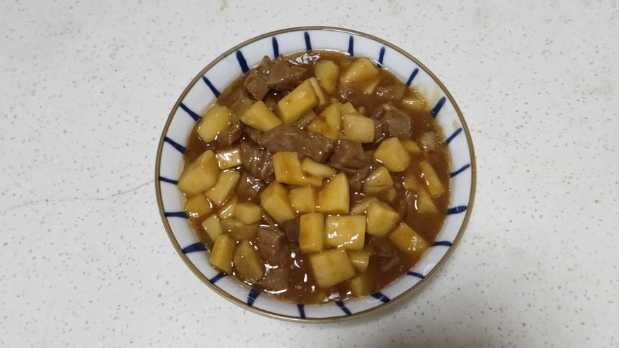 杏鲍菇牛肉粒