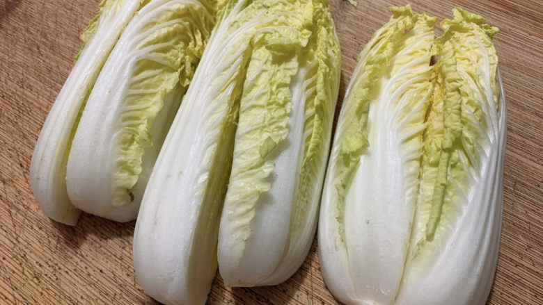金汤娃娃菜,将一颗娃娃菜,四等分