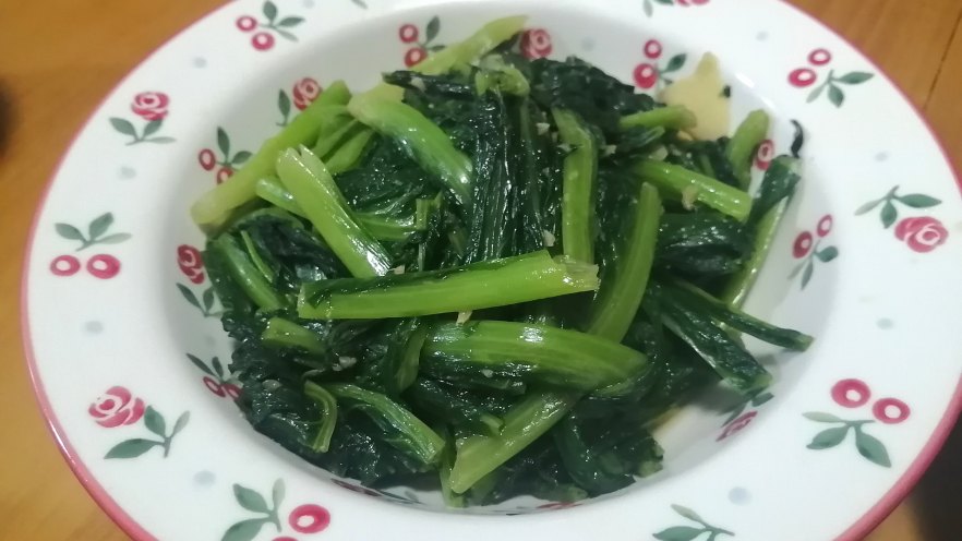 清炒油麦菜