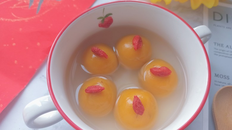 南瓜汤圆