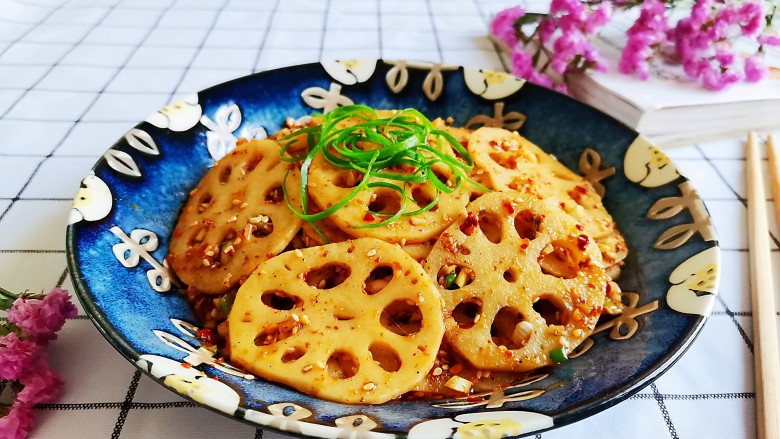 香辣藕片,成品图!
