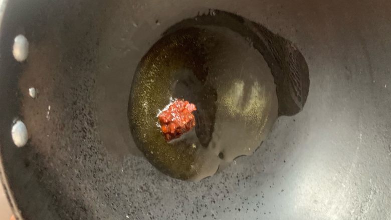 麻辣冻豆腐,放豆瓣酱