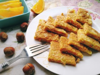 胡萝卜鸡蛋饼