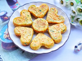 胡萝卜鸡蛋饼
