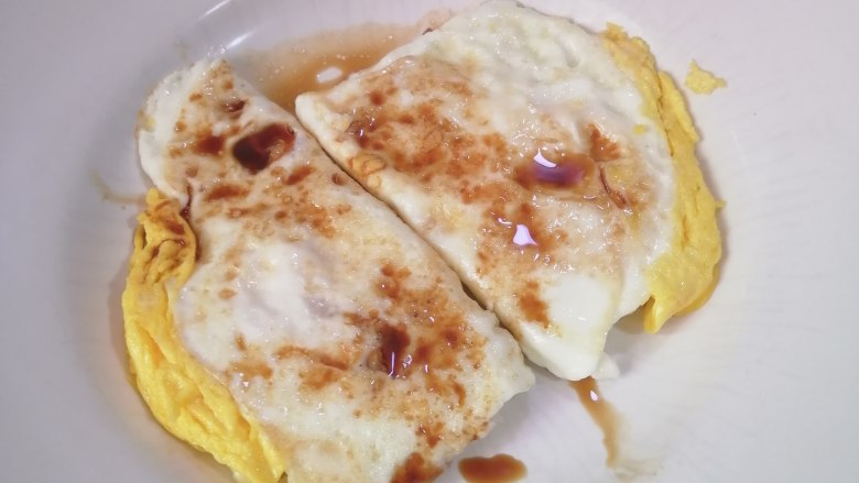 美味煎蛋,成品图