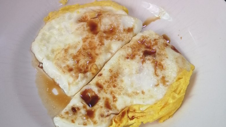 美味煎蛋,成品图