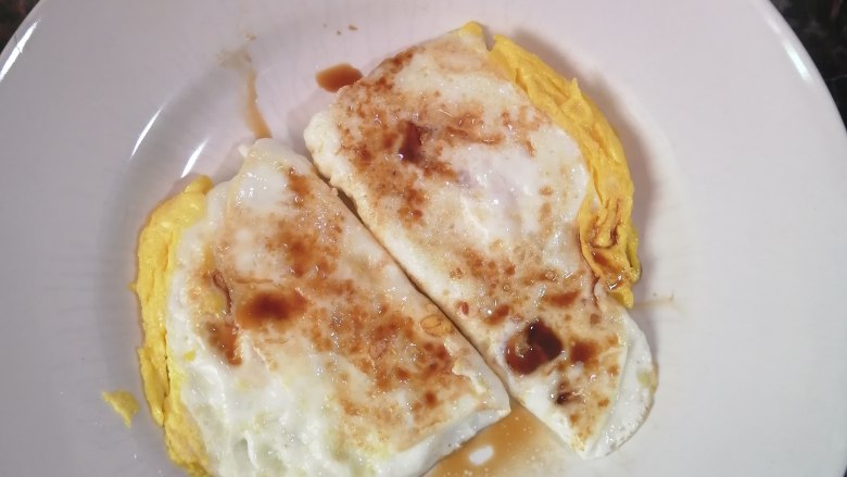 美味煎蛋,成品图