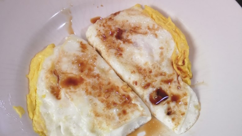 美味煎蛋,成品图