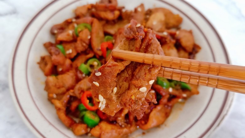 孜然肉片,快快来吃吧!