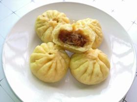 南瓜老面包子