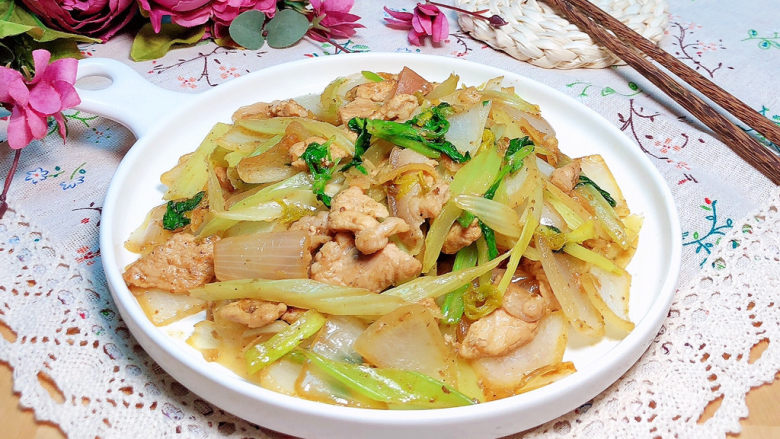 洋葱炒肉片,超美味,又下饭哟!