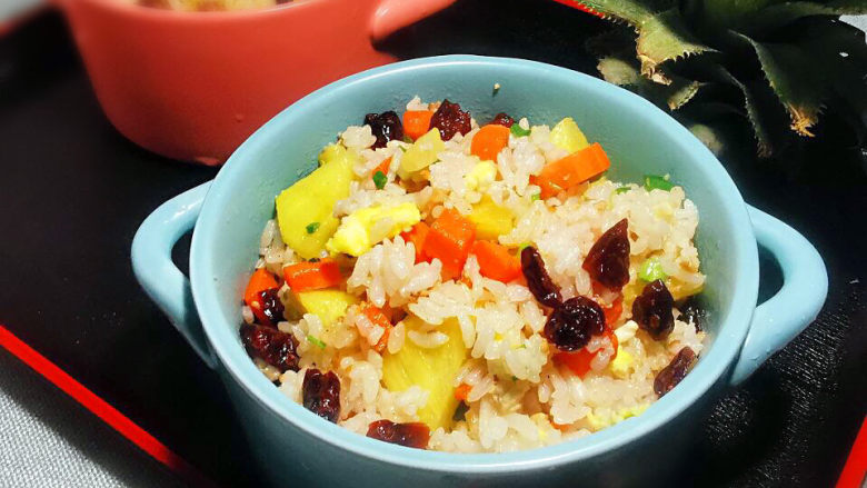 菠萝炒饭,常温食用,米饭更Q弹