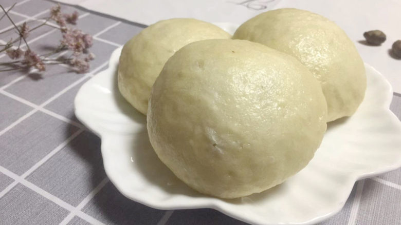 山药小馒头,作为哪一餐都很不错哦~😋