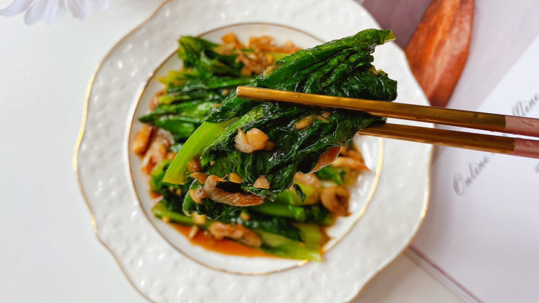清炒油麦菜,开吃啦～