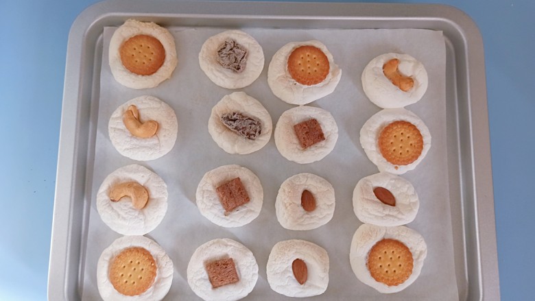 棉花糖饼干,完成出炉晾凉