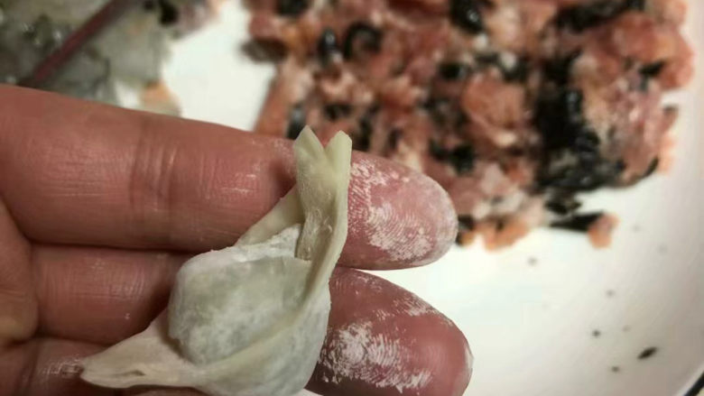 手工小混沌(抄手),迷你小抄手出炉啦