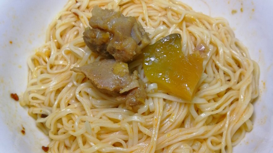 麻辣火锅底料拌面