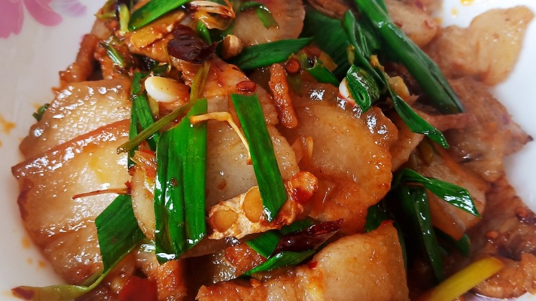 蒜苗回锅肉