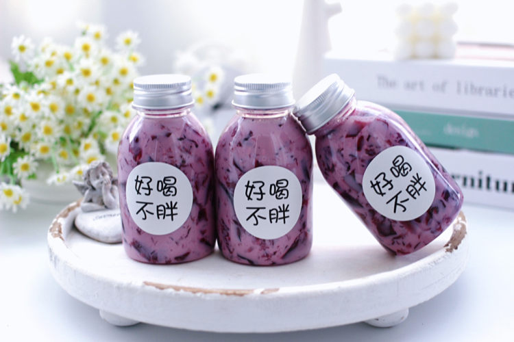 桑葚柠檬冻撞奶