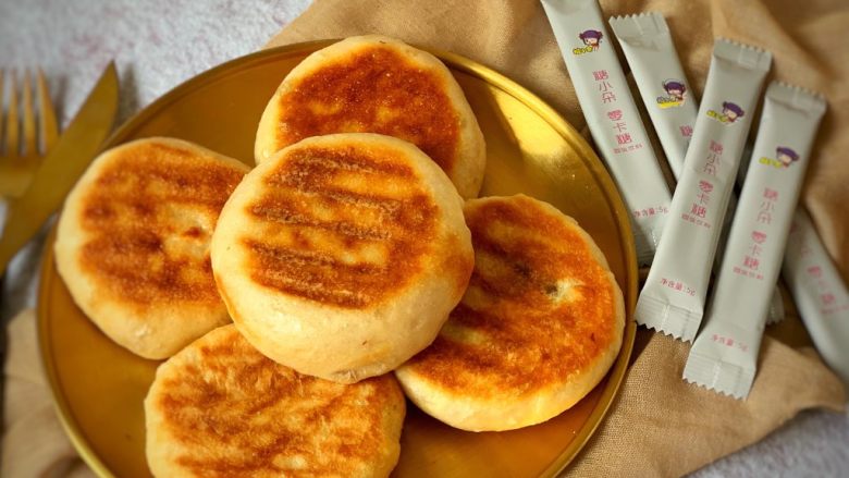 超软的豆沙饼,出锅