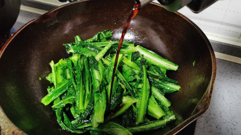 蚝油油麦菜,味极鲜