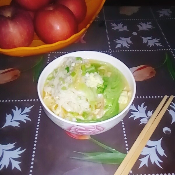 家常挂面,清香味美的家常挂面。