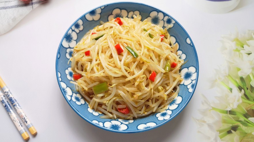 醋溜绿豆芽