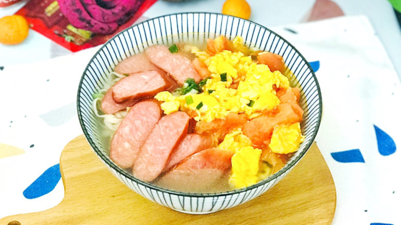 家常挂面,超级鲜美