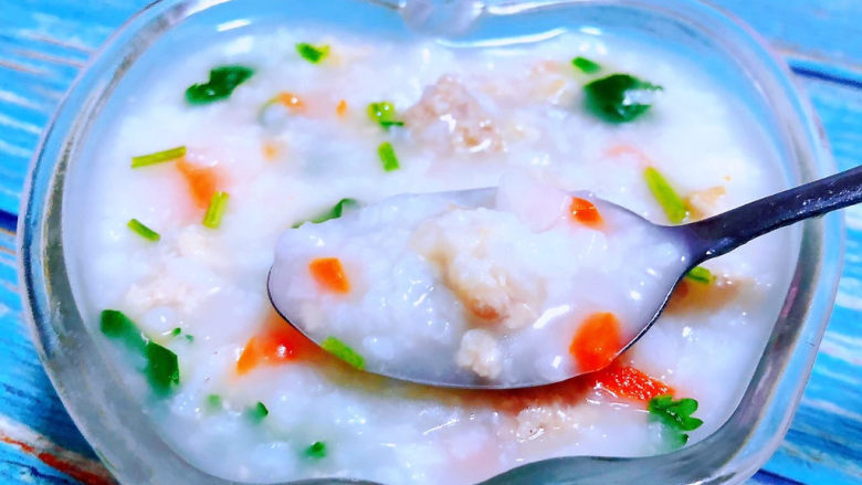 胡萝卜肉末粥