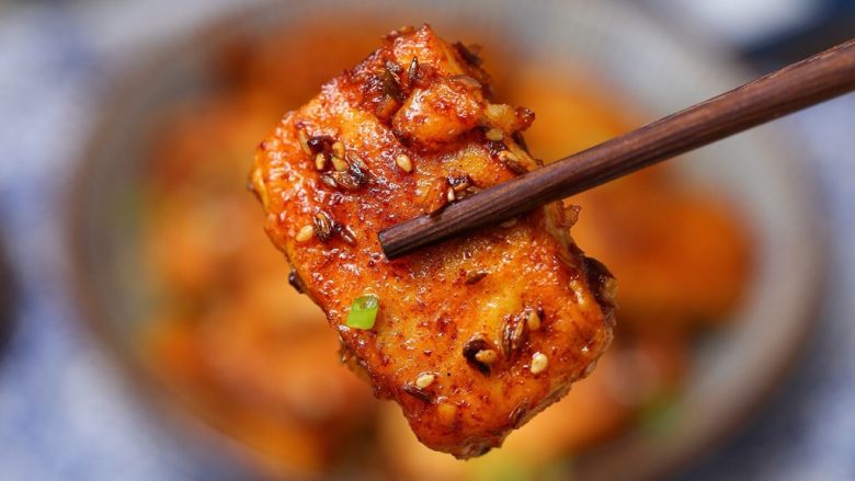 干煸豆腐,秒杀夜市路边摊,空口就能吃一大盘!