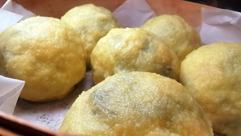 菜团子,热乎乎的,金灿灿,太有食欲