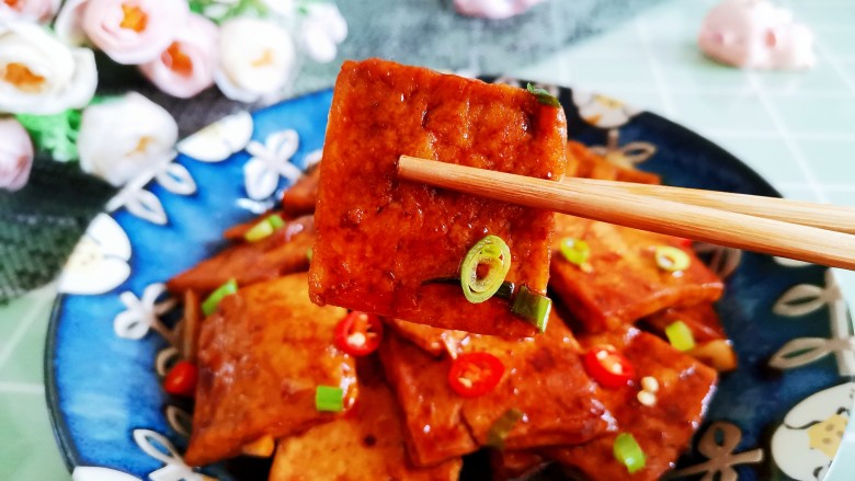 干煸豆腐,超级好吃!