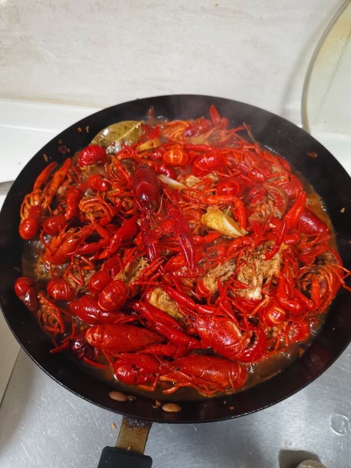 红烧龙虾,炒起来，
