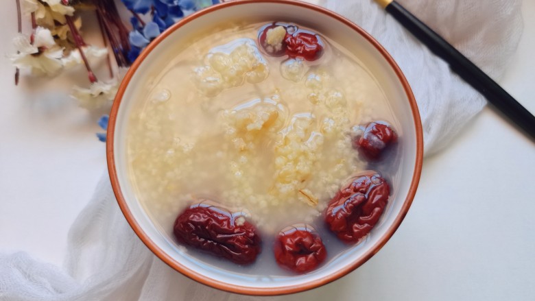 红枣小米燕麦粥,成品图4