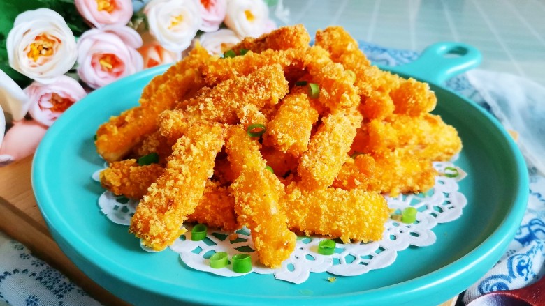炸山药,成品图!