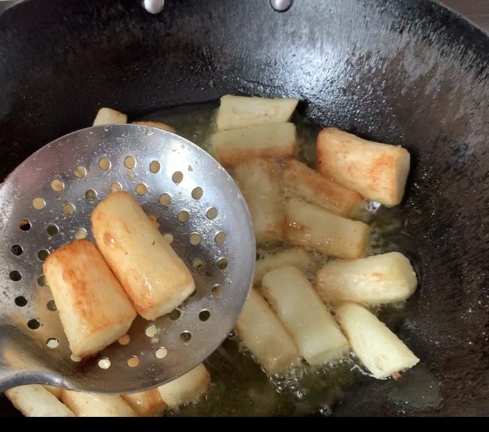 炸山药,炸