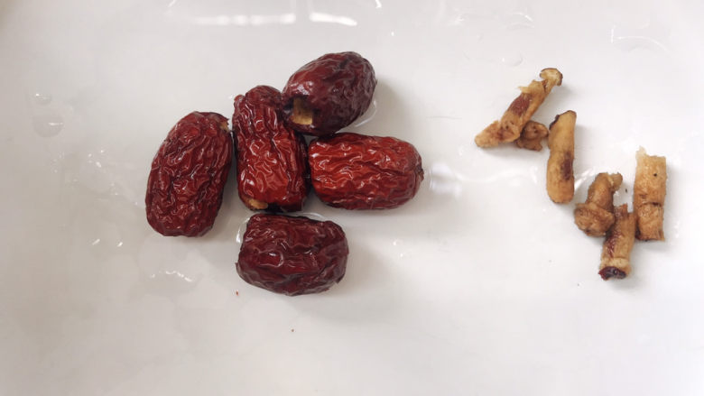 红枣小米燕麦粥,全部处理完毕