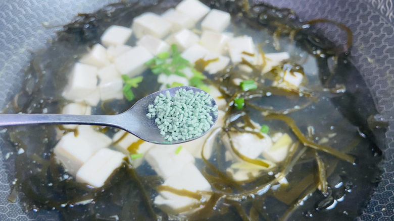 海带豆腐汤,蔬之鲜调味