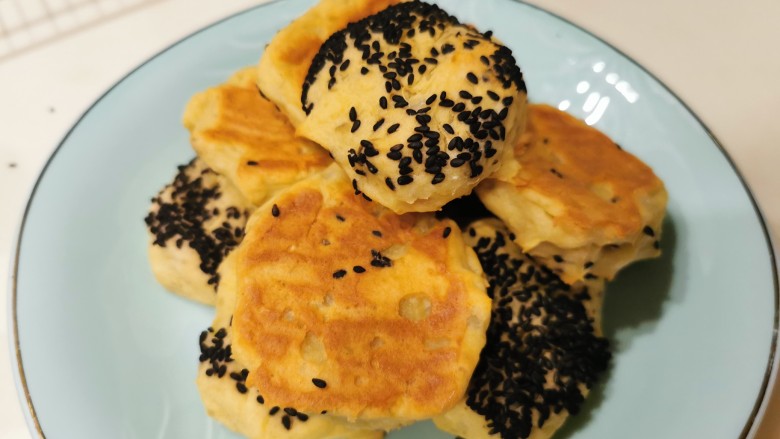 芝麻红薯饼