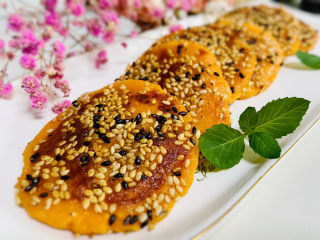 芝麻红薯饼