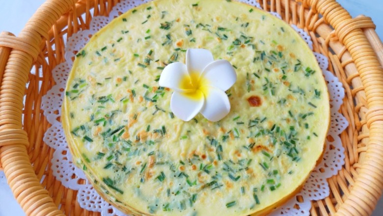 野菜鸡蛋饼,好吃到停不下来!