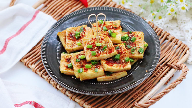 椒盐豆腐,简直不要太好吃,