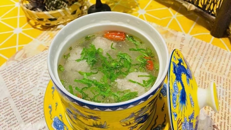 棒骨萝卜汤,成品图