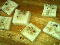 煎糍粑,全部做好
