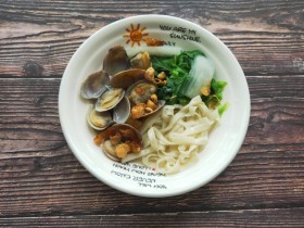 青菜鸡蛋面