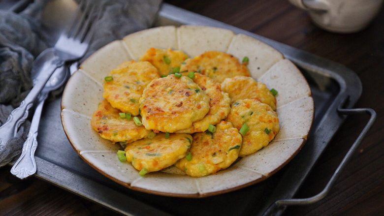 蔬菜肉饼